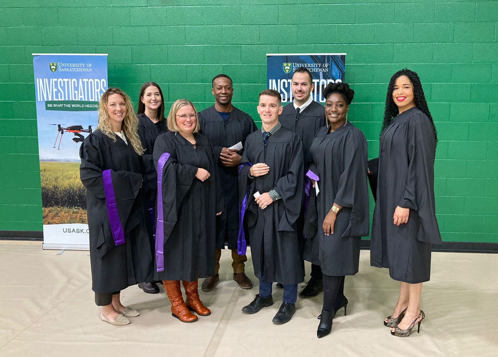 MEd graduates fall convocation 