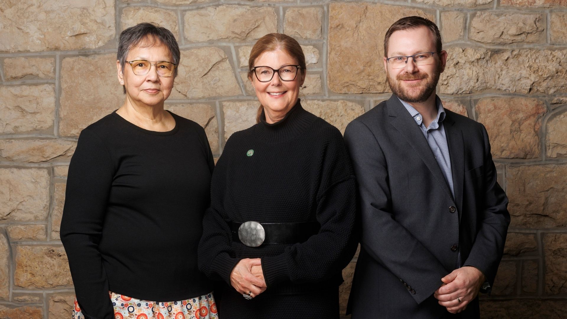 Dr. Valerie Harper, Patricia Prowse, Dr. Davin Hildebrand.